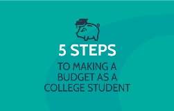 5 Steps to Making a Budget as a College Student.